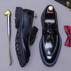 Zapatos de Cuero Formales de Negocios para Hombre, Último Modelo, Clásicos, Casuales, con Cordones, Cómodos y Multiusos - Product Image 5