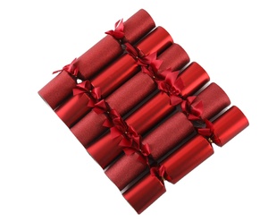 Wholesale DIY <strong>Giant</strong> Luxury Plastic Christmas <strong>Crackers</strong> with Neck Decoration - Product Image 1