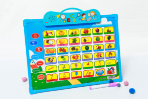 Tablette interactive d'apprentissage <span class=keywords><strong>de</strong></span> l'anglais parlant pour enfants, avec <span class=keywords><strong>jeux</strong></span> <span class=keywords><strong>de</strong></span> vocabulaire sur les fruits, <span class=keywords><strong>de</strong></span> nombres, d'orthographe et <span class=keywords><strong>de</strong></span> <span class=keywords><strong>dessin</strong></span>, pour l'éducation précoce - Product Image 2
