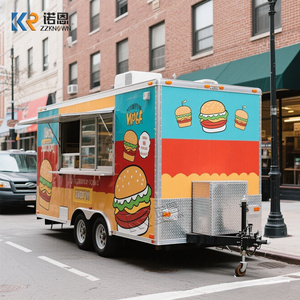 Remorque alimentaire standard 2026, remorque de restauration fermée, vente de café, <span class=keywords><strong>caravane</strong></span> mobile avec réfrigérateur - Product Image 1