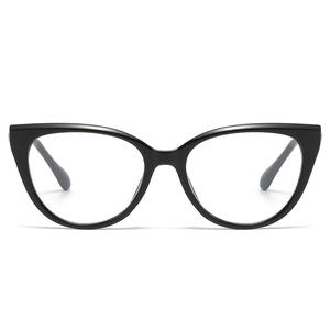 Nouvelles lunettes de soleil œil-de-chat pour femmes, monture noire TR90, protection UV400, verres PC anti-lumière bleue, style conduite en extérieur - Product Image 1