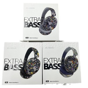 หูฟัง XB910 แบบครอบหู ชนิด Type-C เชื่อมต่อไร้สายด้วยบลูทูธ 5.0 สำหรับโทรศัพท์มือถือ ลายการ์ตูน - Product Image 5