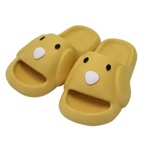 Cute Cartoon Big Ear Dog wholesale sandals for Women Thick-Soled Indoor Anti-Slip girls boys home slides slippers