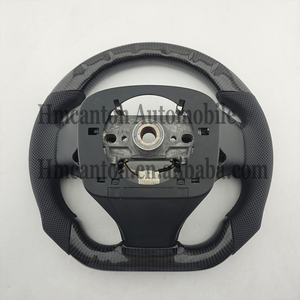 Factony Direct Sales Perforated Leather Carbon Fiber Steering <b>Wheel</b> for Honda CRV Car Steering <b>Wheel</b> - Product Image 2