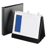 Support de tableau de présentation pliable en PVC personnalisé A3 A4 A5, support de table de conférence, chevalet de tableau à feuilles mobiles