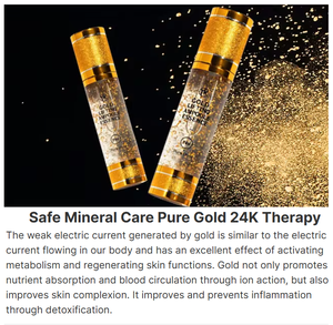 TWENTY KEI Ampolla Esencial Líquida Antiarrugas y Blanqueadora con Oro 24K para Uso Diario en el Hogar - Product Image 6