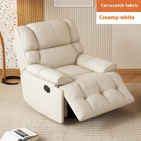 Canapé de massage électrique moderne à cabine simple BRIO Factory Direct, modèle 8016, confort de première classe, revêtement en tissu, garantie 1 an