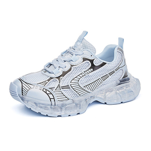 Nuova combinazione di colori sognanti traspiranti scarpe sportive Casual da ragazza primavera per le attività quotidiane di moda <span class=keywords><strong>Sneakers</strong></span> versatili - Product Image 4
