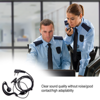 E001 Push to Talk Eads Walkie Talkie Baofeng Uv-5r Pro Headset Nirkabel untuk Radio Dua Arah H332
