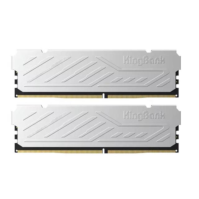 Kingbank DDR5 RAM 8GB / 8Gbx2 / 16Gbx2 6000Mhz Desktop Memory CL36/CL30 XMP 3.0/AMD EXPO Desktop Computer Memory Heatsink