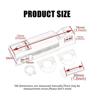 Para Harley Sportster <span class=keywords><strong>Dyna</strong></span> Softail Street Glide, Piezas de Motocicleta, Soporte de Reposapiés de 2-1/2 Pulgadas, Extensor de Reposapiés - Product Image 4