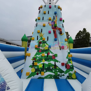 Événements de plein air pour les fêtes de Noël : parcours de glisse sur neige gonflable, jeux sportifs d'escalade pour enfants - Product Image 5