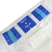 Weiße OEM Private Label Premium Superabsorbierende 3D-Auslaufschutz Einweg-Unisex Vliesstoff Erwachsenenwindeln