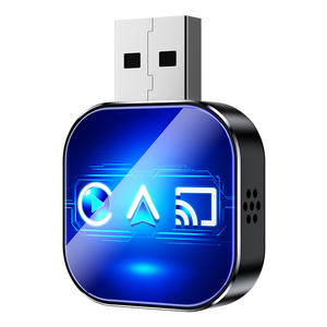 Adaptador Inalámbrico Portátil CarPlay Android Auto con GPS y Manos Libres, 1 Año de Garantía, USB para Sistema de Infoentretenimiento del Automóvil - Product Image 1