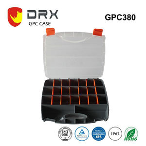 Scatola di Stoccaggio in <span class=keywords><strong>Plastica</strong></span> Dura <span class=keywords><strong>Trasparente</strong></span> GPC380 di Ningbo Everest con Scomparti Regolabili - Product Image 3