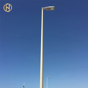 <span class=keywords><strong>Poteau</strong></span> en <span class=keywords><strong>acier</strong></span> métallique conique rond de 10 m et 12 m pour la transmission d'énergie et l'éclairage - Product Image 2