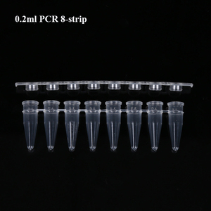 Temizle beyaz mikrotüpler PCR 8-strip 0.1ml 0.2ml örnekleri tüpler ve kapaklar - Product Image 4