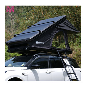 <span class=keywords><strong>Tente</strong></span> de toit à cadre en aluminium robuste, conception d'ouverture arrière, support de stockage, <span class=keywords><strong>tente</strong></span> de toit de voiture pour le camping de 2 à 3 personnes - Product Image 1