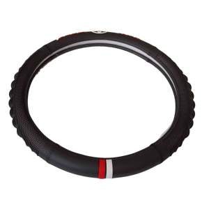 Housse de volant de voiture universelle en PVC coloré, antidérapante, durable, de 15 pouces - Product Image 1