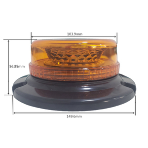 Nouvelle condition <span class=keywords><strong>Ambulance</strong></span> LED clignotant ambre rotatif voiture stroboscopique avertissement lumière balise - Product Image 4