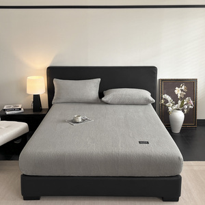 Sábana Bajera Térmica Polar Coral de Tamaño Personalizado-Protector de Colchón Antideslizante con Tela Cepillada Suave - Product Image 3