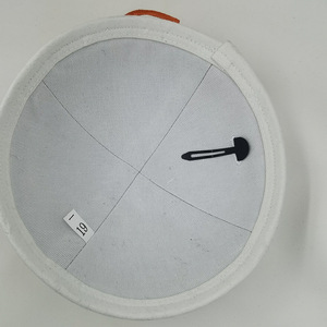 Vente en gros de Yarmulka Kippot en lin blanc personnalisé mariage israélien français tradition juive pour le cyclisme sports de plage scènes de pêche - Product Image 5