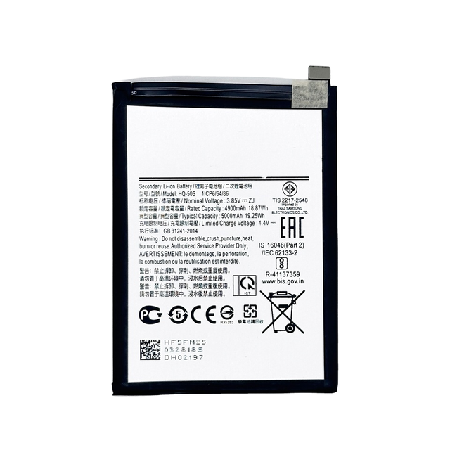 For Samsung A02S/A025/M02S Factory Wholesale Brand New Large Capacity Mobile Phone with 5000mAh Battery for Foreign Trade
