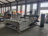 2100*4100mm bois porte armoire meubles ATC CNC routeur 3 axes CNC gravure coupe sculpture Machine