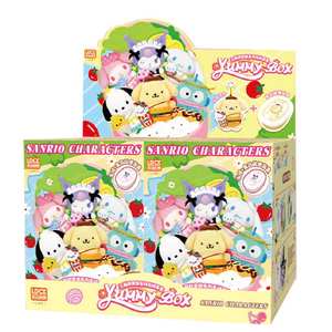 Caja Sorpresa Saniro Yummy Box, Llavero de Muñeca Anime, Muñeca 3D Kuro-mi Melody, Mini Juguetes para Máquina de Garras - Product Image 2
