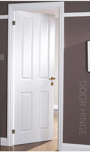YOYOW - Bisagras de Puerta de Hierro con Acabado Satinado a Precios Accesibles, Bisagras Exteriores de Diseño Moderno con Cierre Suave para Puertas de Madera - Product Image 3