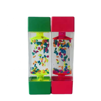 Nouveau liquide flottant mouvement barboteur liquide huile acrylique sablier minuterie Aquarium minuterie