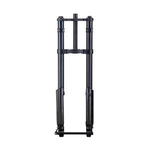 <span class=keywords><strong>Horquilla</strong></span> de aluminio para bicicleta, apta para <span class=keywords><strong>rueda</strong></span> de 20/24/<span class=keywords><strong>26</strong></span>/27, 5 pulgadas con viaje de 160mm - Product Image 2