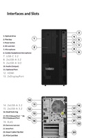 Workstation Desktop Desain Grafis Lenovo ThinkStation P360 Baru Langsung Dari Stok Produsen Cina