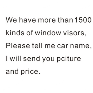 Déflecteurs de porte pare-pluie 4 pièces SS304 + PC pour FORD EDGE 2011-2014 - Product Image 6