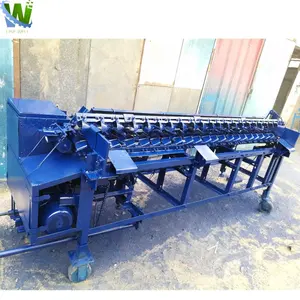 silver weaving reed mat curtain rice straw weaving machine bamboo grass screen knitting making machine for weaving