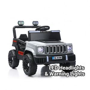 Auto Eléctrico para Niños, 4 Ruedas, Doble Tracción, Motores de 6V4Ah, Aprendizaje Temprano, Construcción de Plástico Resistente y Seguro, Reproductor de Música MP3 - Product Image 6