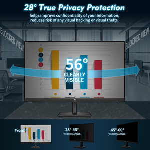 Offre Spéciale ordinateur Anti lumière bleue Anti espion confidentialité protecteur d'écran pour <span class=keywords><strong>HP</strong></span> <span class=keywords><strong>17</strong></span> <span class=keywords><strong>pouces</strong></span> écran large moniteur Anti peeping filtre - Product Image 2