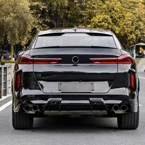 กันชนรถสำหรับรถ BMW X6 G06 2019-2022อัพเกรดเป็น F96 <span class=keywords><strong>X6M</strong></span> รวมกระโปรงด้านข้างคิ้วกันชนหน้าด้านหลัง - Product Image 5