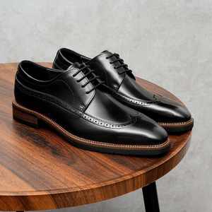 Zapatos de Vestir Transpirables para Ocasiones Formales y Casuales de Lujo Zapatos Formales de Negocios Hechos a Mano de Cuero Genuino para Hombre - Product Image 5