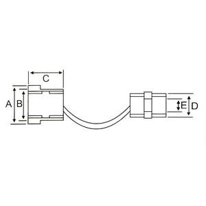 8mm Cable Grommet Black Cable <b>Clamp</b> For Wire Management - Product Image 2
