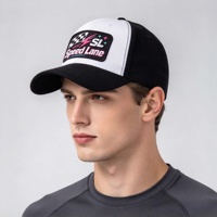 Casquette de baseball bicolore personnalisée avec logo, visière incurvée, haute qualité, 6 panneaux, en sergé de coton, pour le sport et le quotidien
