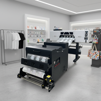 Impresora DTF Semiautomática de Fábrica con Software, Cabezal Epson, Nueva Impresora de Sublimación de Tinta para Lienzo