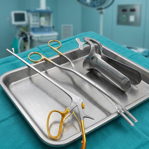 Ensemble d'instruments chirurgicaux gynécologiques 3 pièces manuels certifiés CE ISO 9001:2015 ISO 13485:2016 Classe I Garantie 1 an Meilleure qualité - Product Image 3