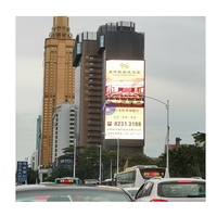 Solar Self-powered LED Screen Needs No Wiring and zero Electricity Fee with Intelligent for Long-term Outdoor square Advertising