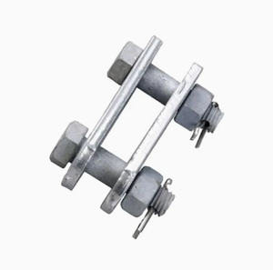 Penjepit kawat pria tipe lurus untuk tiang utilitas kabel baja galvanis pegangan ujung mati untuk jalur daya - Product Image 3