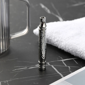 Manche de rasoir de sécurité YAQI Harlequin en acier inoxydable poli 303 pour hommes - Product Image 2