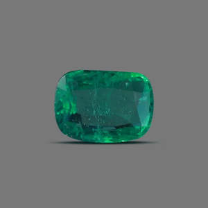 Émeraude naturelle Panna 4,76 carats certifiée, pierre précieuse verte de haute qualité pour bague ou pendentif - Product Image 3