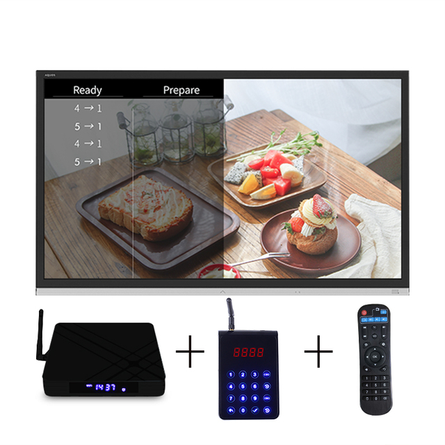 BYHUBYENG 9TV Wireless Nurse Call System Hospital/Cafe/Restaurant/Clinic Calling Set Touchable Control One Button Call ABS+PC
