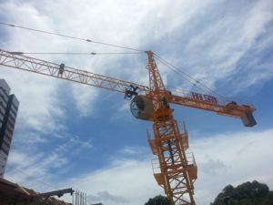 Grúa <span class=keywords><strong>Torre</strong></span> 5T Topkit Hammerhead, Grúa de Construcción, Grúa para Edificios QTZ66-HS5010 - Product Image 4