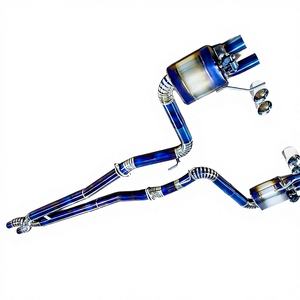 ท่อไอเสียแคทแบ็กโลหะผสมไทเทเนียมสำหรับฟอร์ดมัสแตง จีที <span class=keywords><strong>5.0</strong></span> วี8 ปี <span class=keywords><strong>2014</strong></span>+ พร้อมวาล์วอิเล็กทรอนิกส์ เสียงสปอร์ตคาร์ - Product Image 4